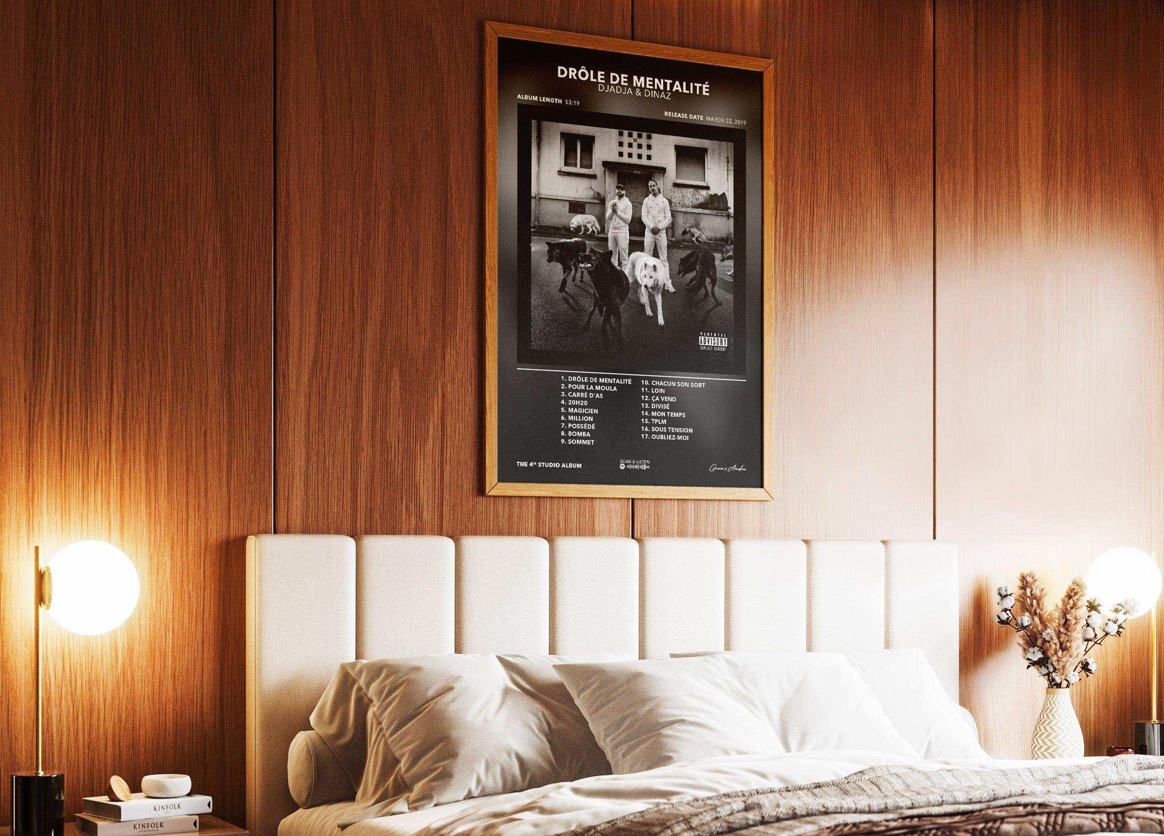 Poster Drôle De Mentalité Djadja & Dinaz - Backyard