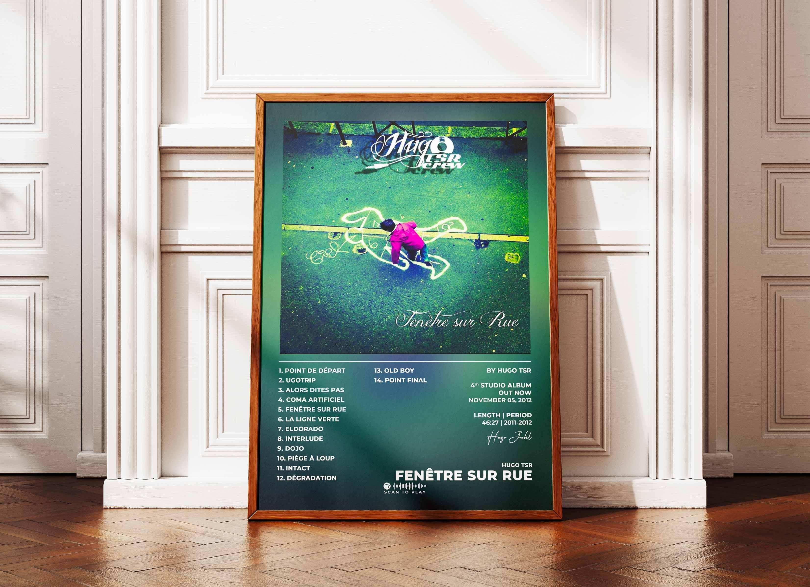 Fenêtre Sur Rue Hugo TSR Poster - Backyard