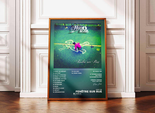 Fenêtre Sur Rue Hugo TSR Poster - Backyard