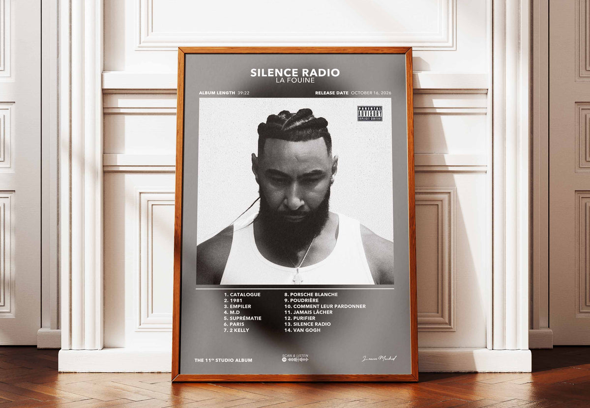 Poster Silence Radio La Fouine