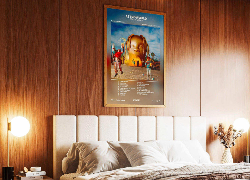 Poster Astroworld Travis Scott - Backyard