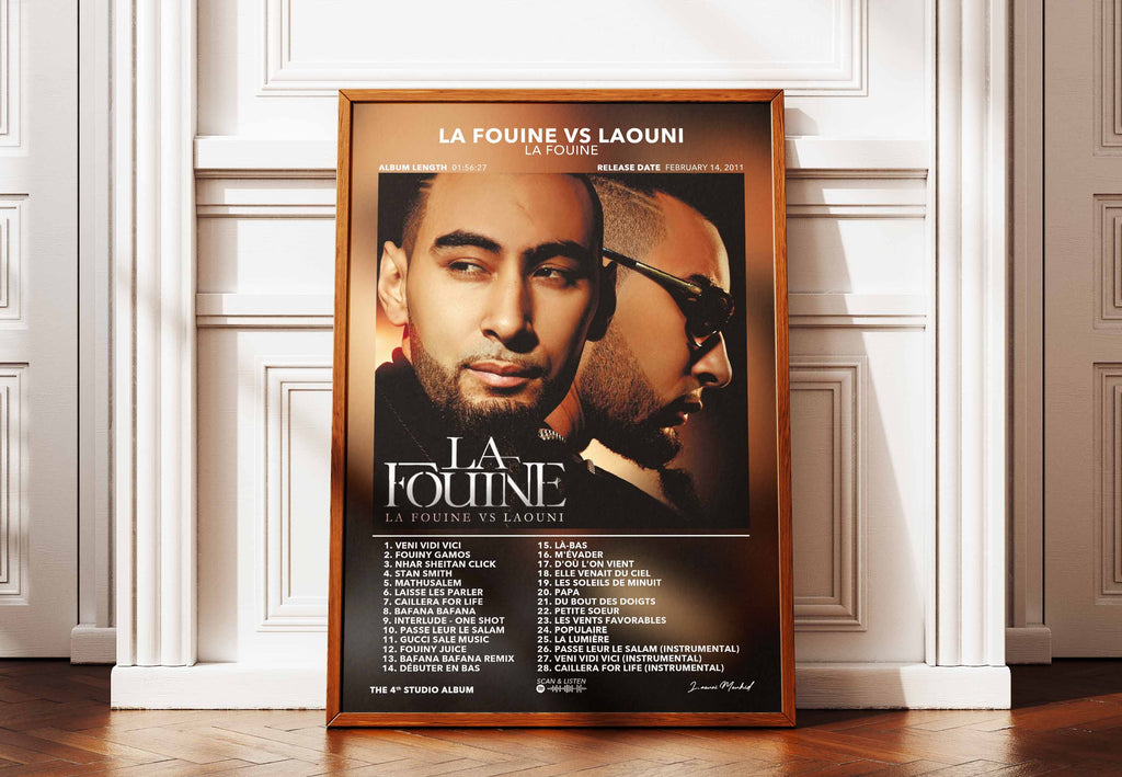 Poster La Fouine vs Laouni La Fouine