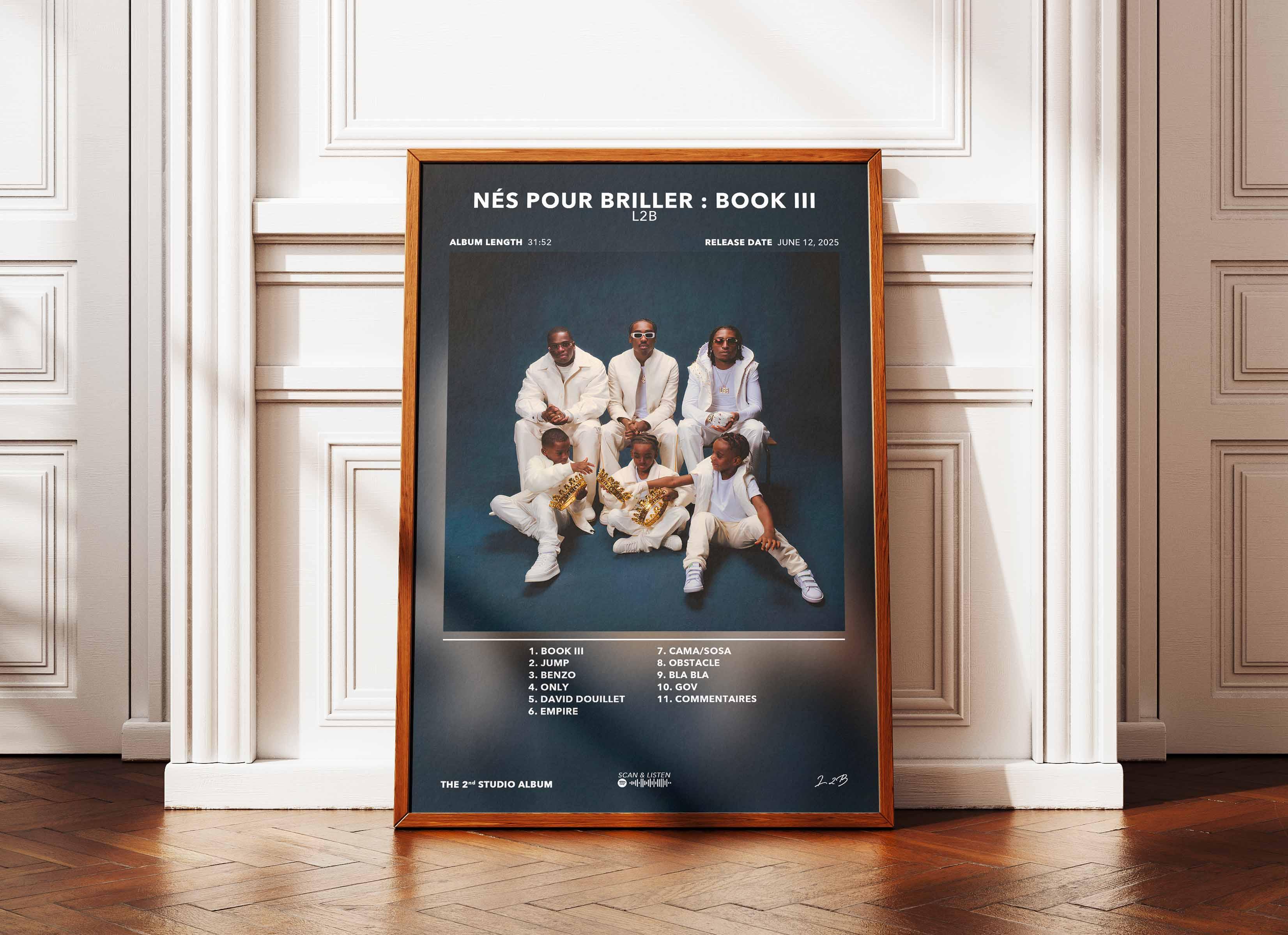 Poster Nés Pour Briller 3 L2B