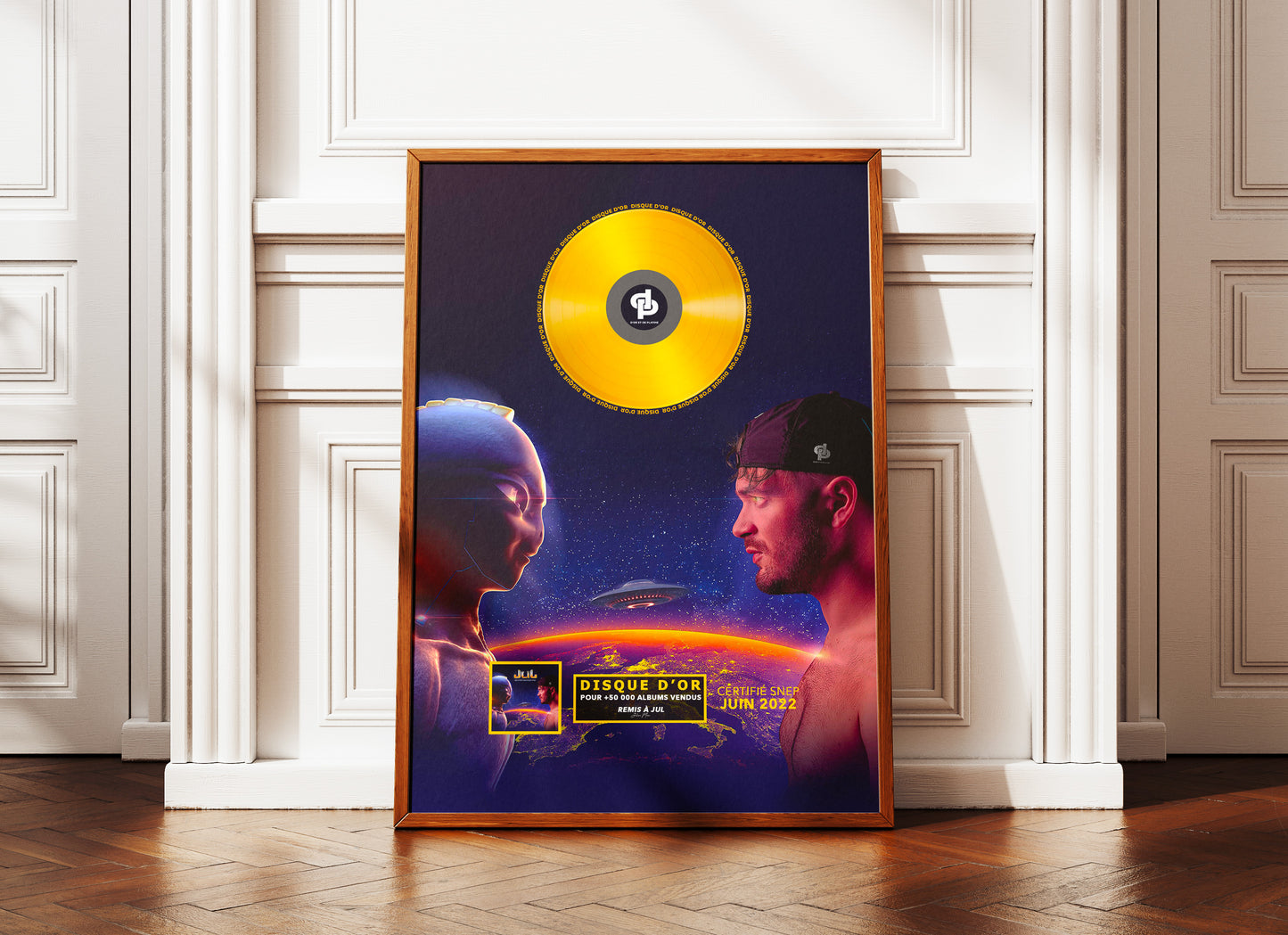 Disque D'Or Extraterrestre JUL