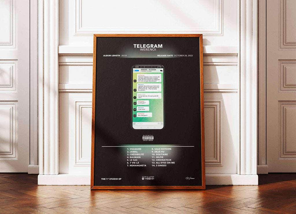 Poster Telegram Werenoi - Backyard