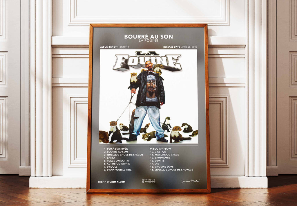 Poster Bourré Au Son La Fouine