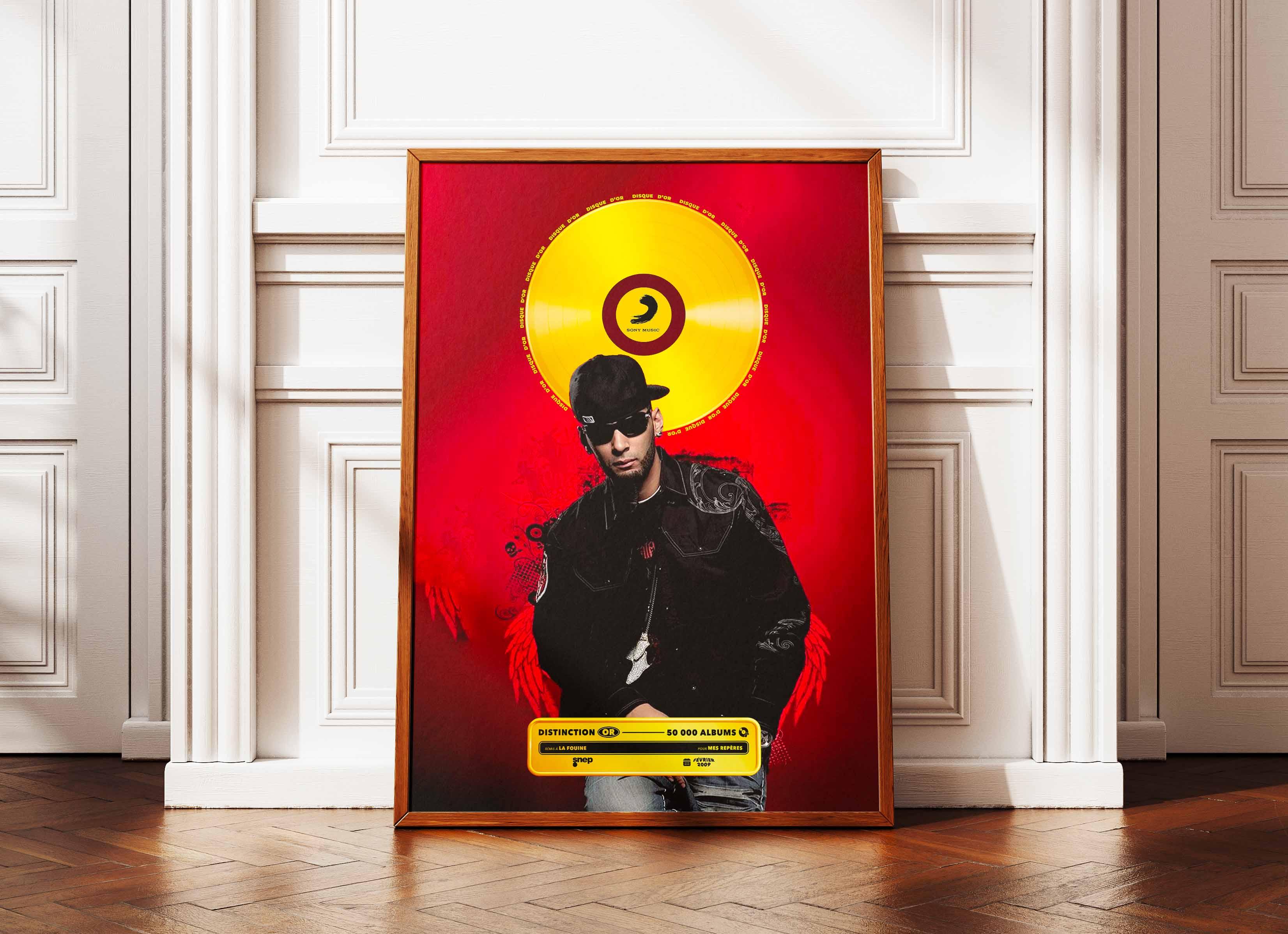 Disque D'or Mes Repères La Fouine - Backyard