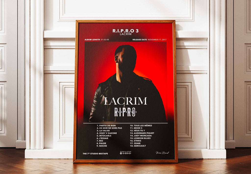Poster RIPRO 3 Lacrim