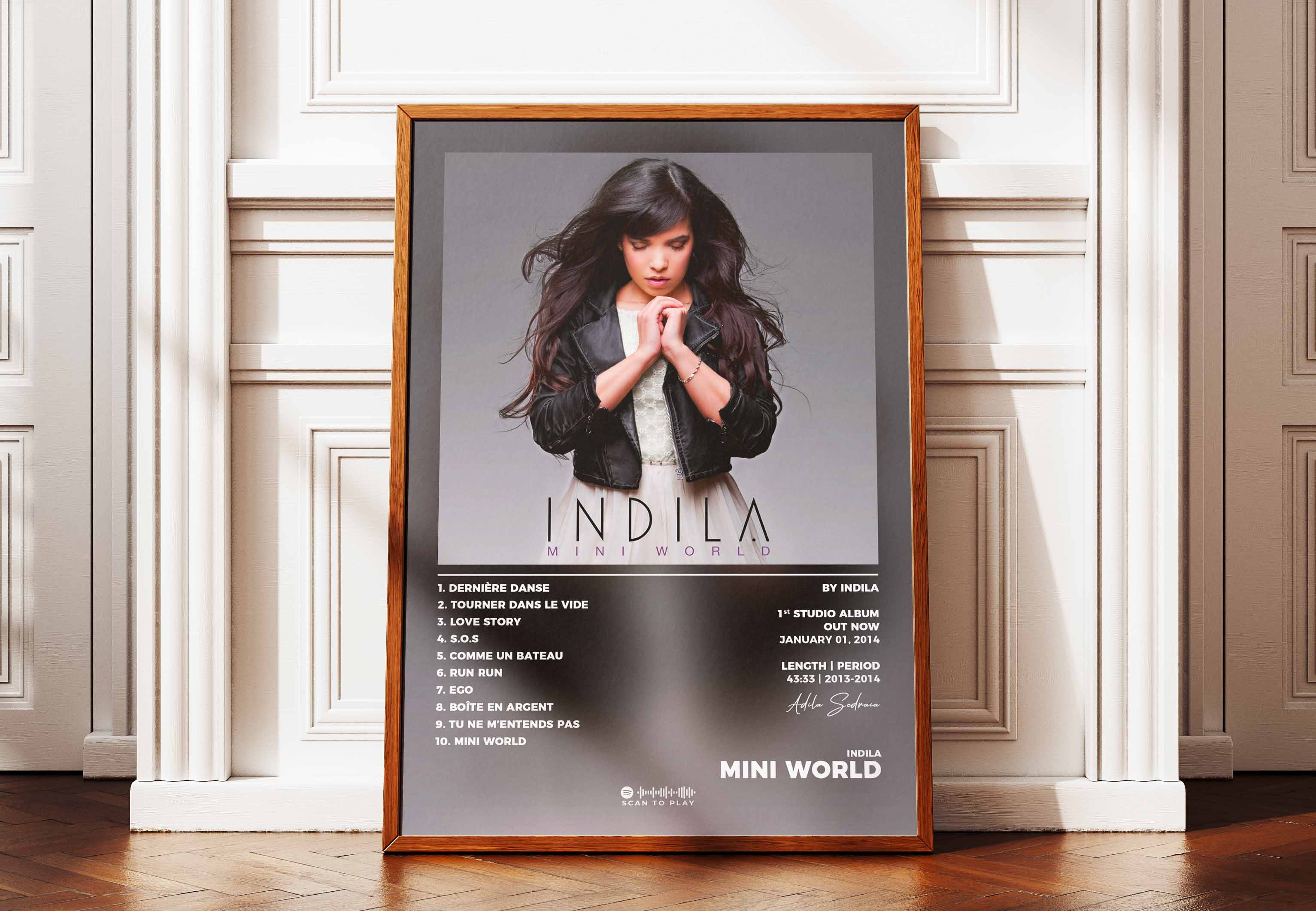 Poster Mini World Indila