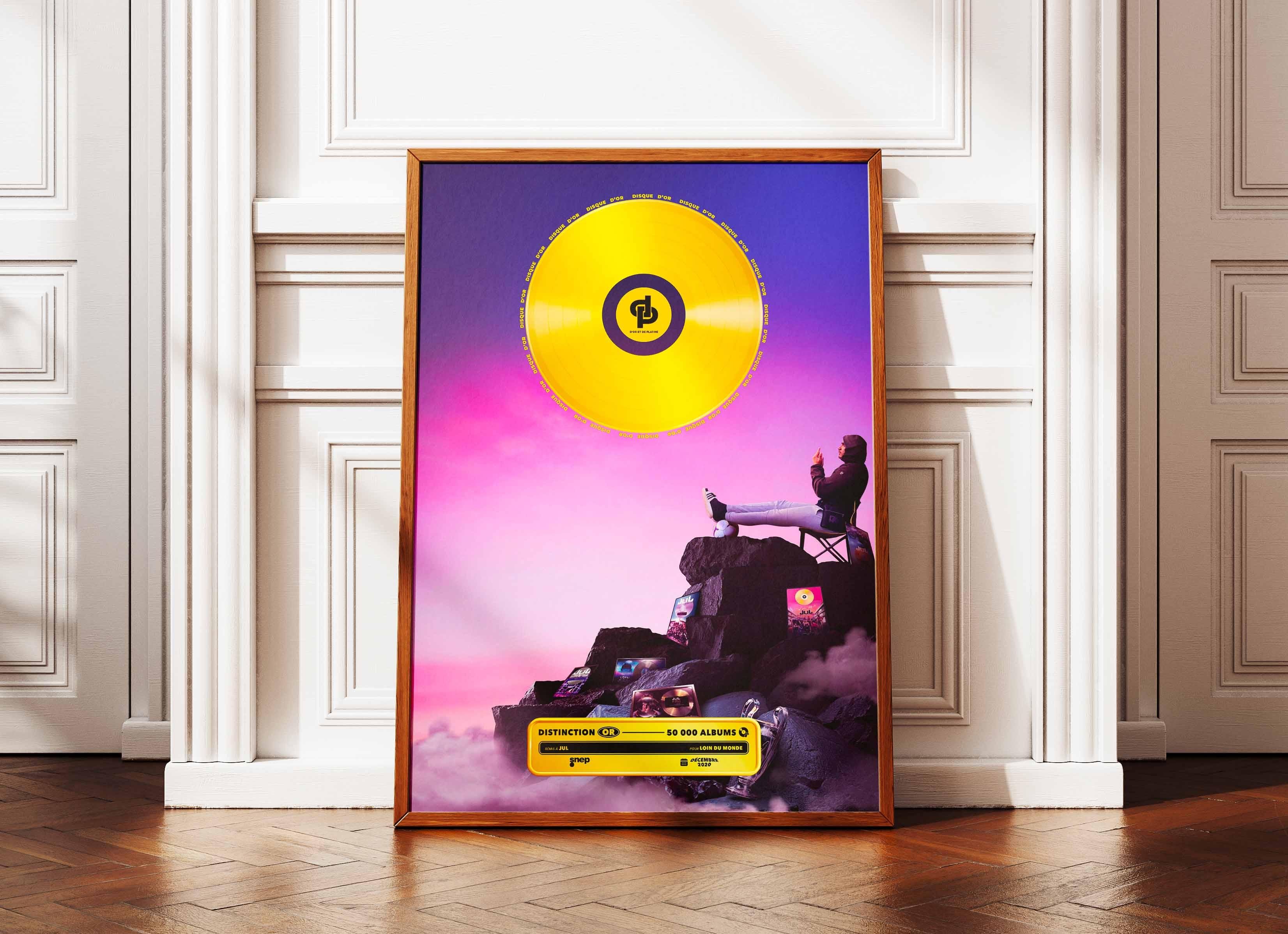 Disque D'or La Machine JUL - Backyard