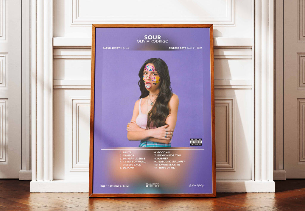 Poster Sour Olivia Rodrigo