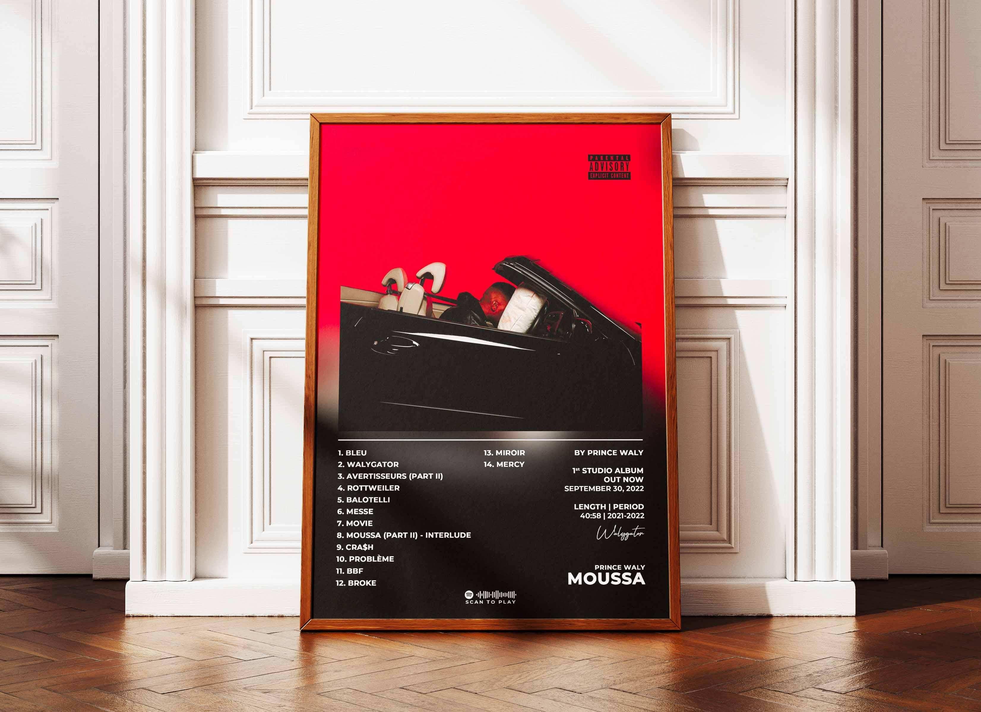 Moussa Prince Waly Poster - Backyard