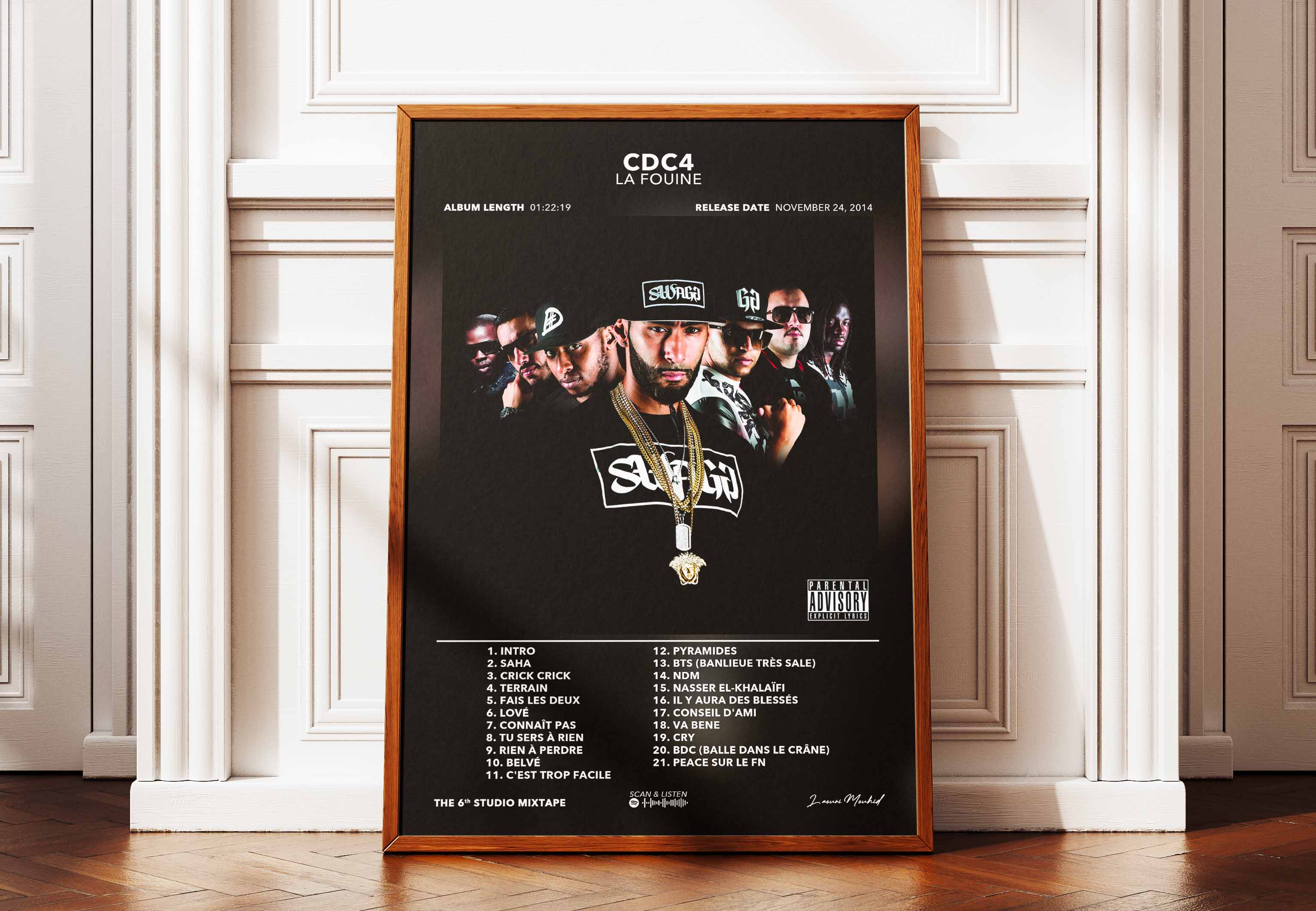 Poster CDC4 La Fouine