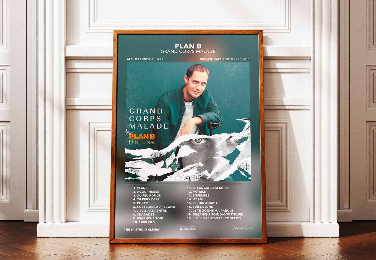 Poster Plan B Grand Corps Malade