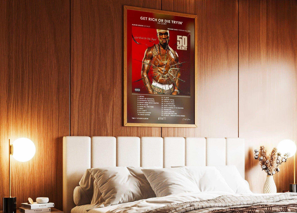 Poster Get Rich Or Die Tryin' 50 Cent - Backyard