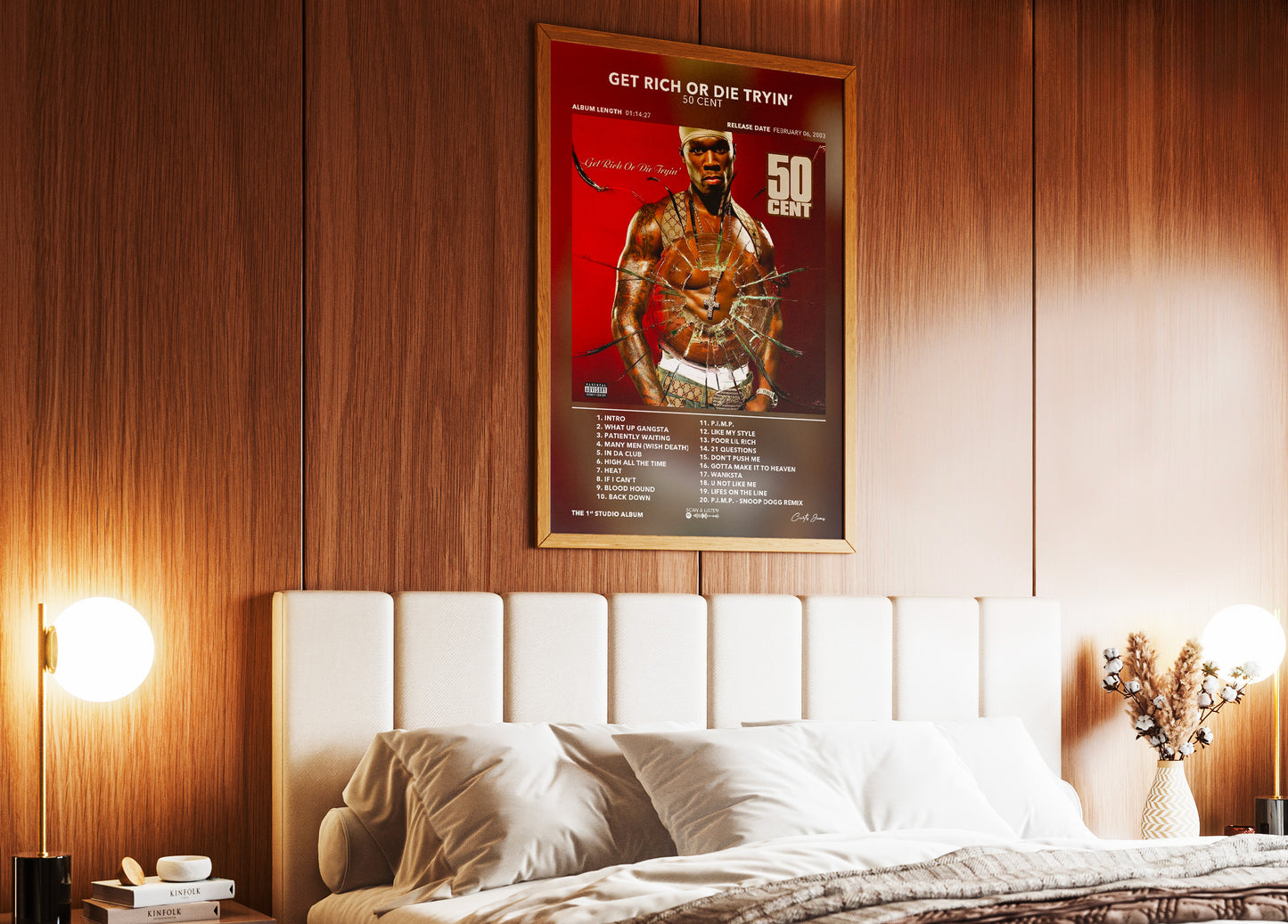 Poster Get Rich Or Die Tryin' 50 Cent