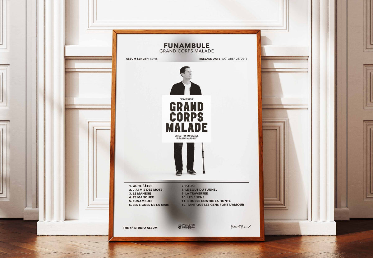 Poster Funambule Grand Corps Malade