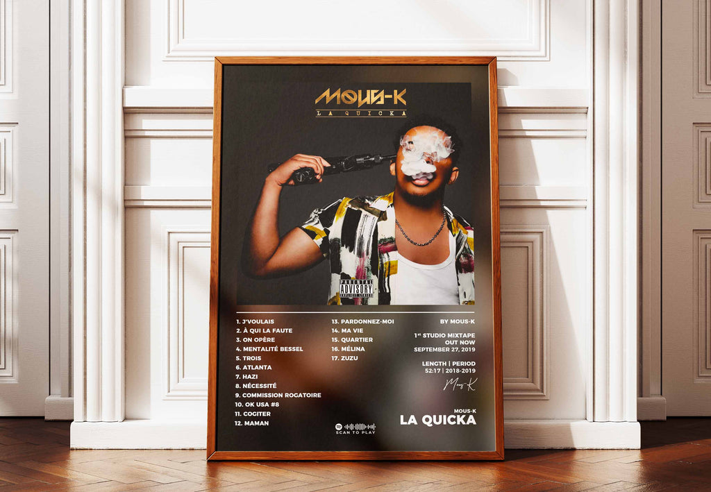 Poster La Quicka Mous-K