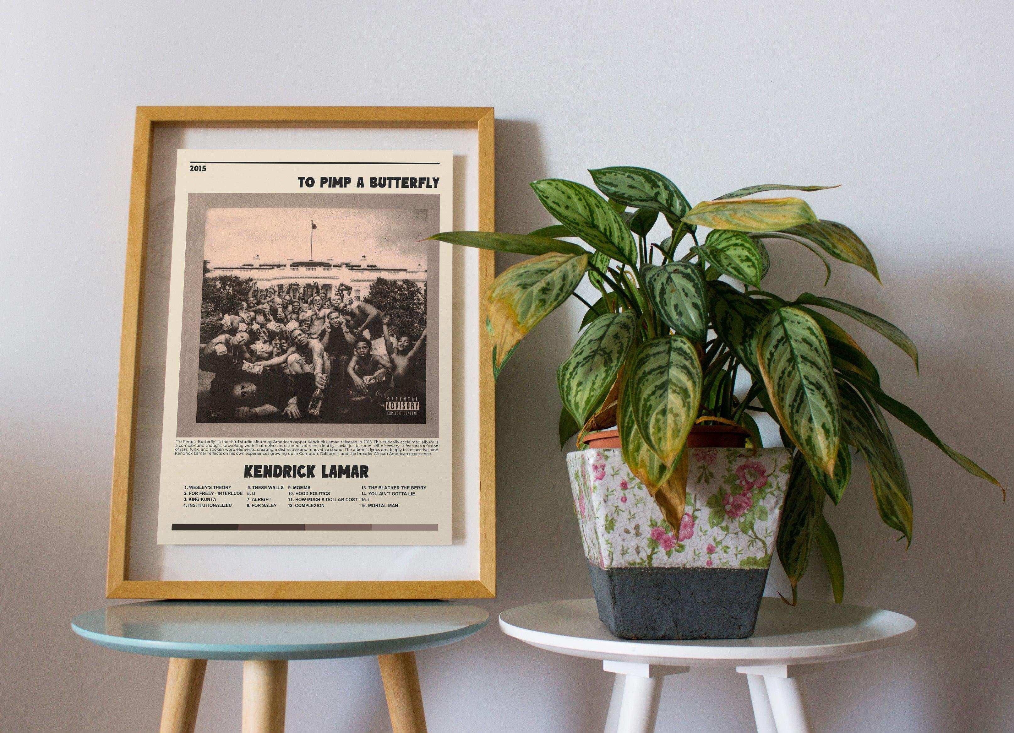 To Pimp A Butterfly Kendrick Lamar Poster - Backyard