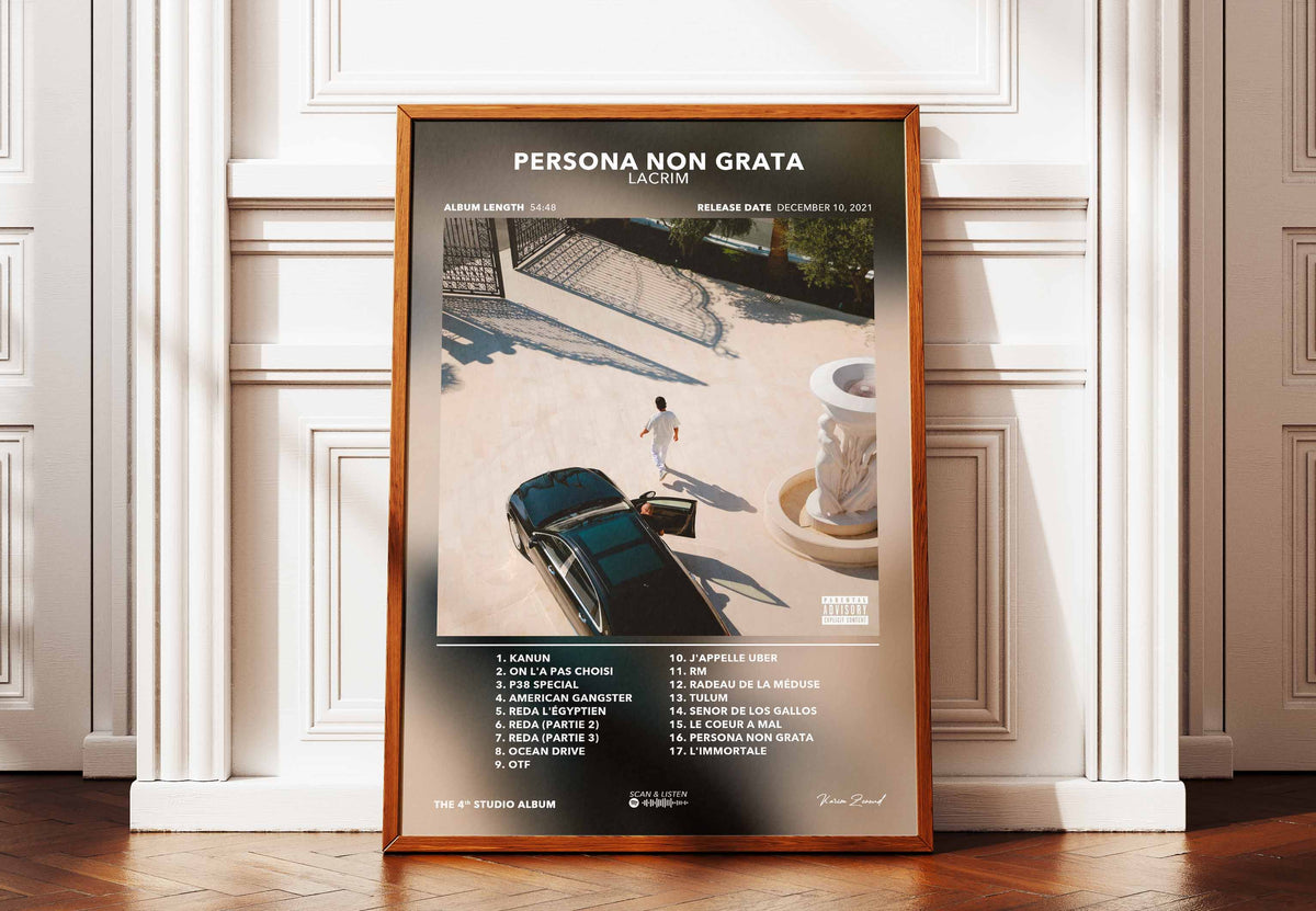 Poster Persona Non Grata Lacrim