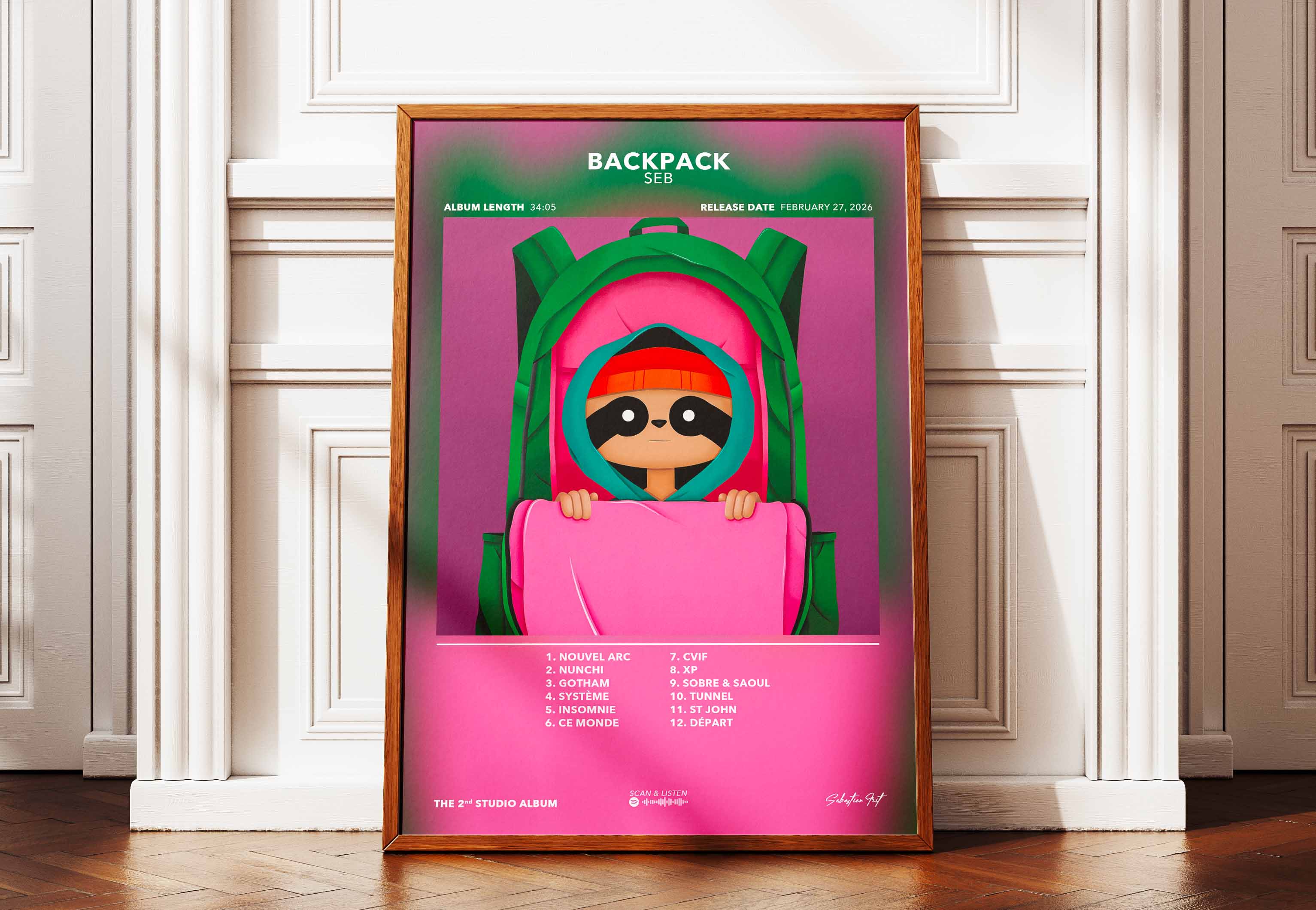 Poster Backpack SEB