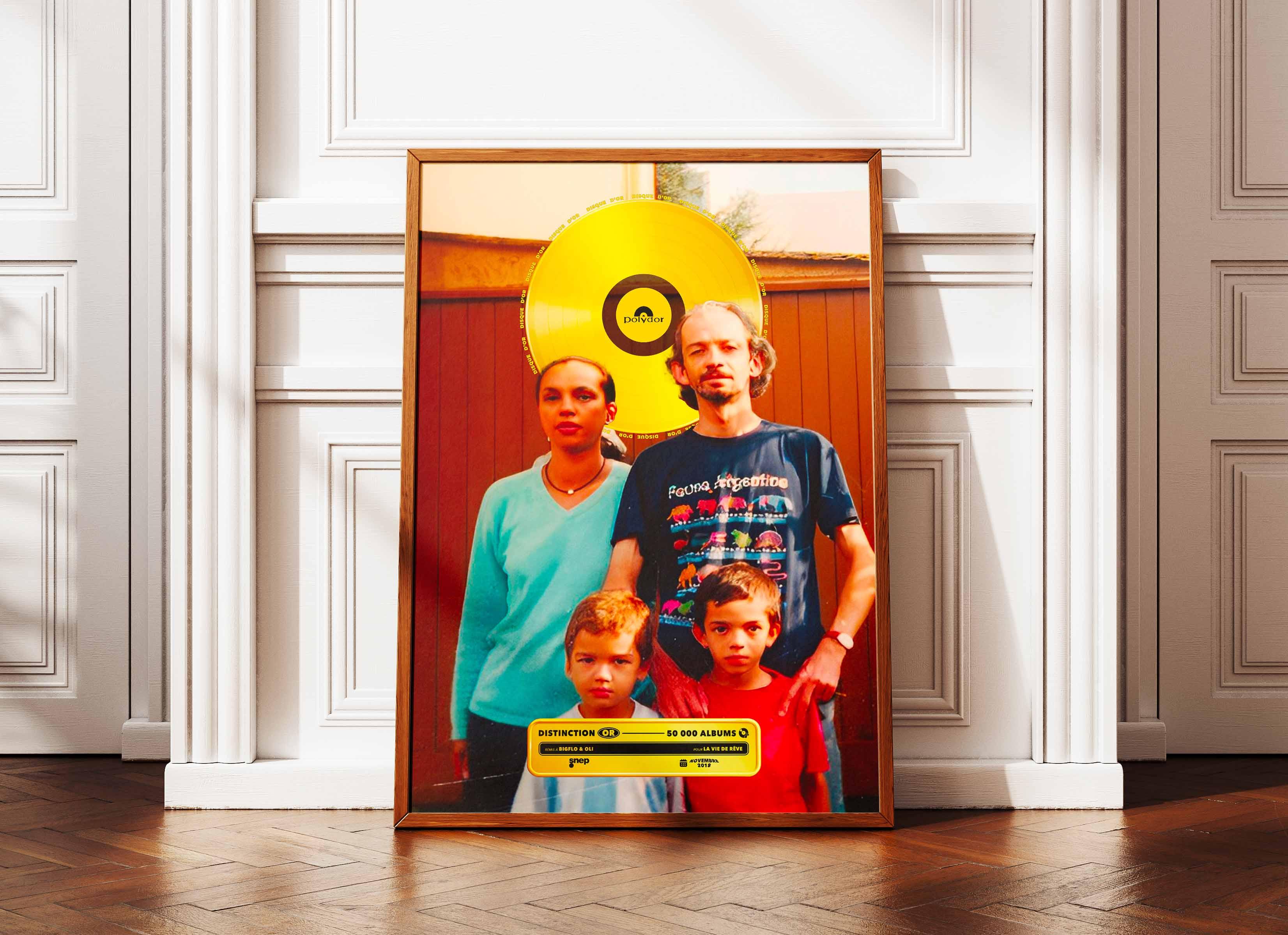 Disque D'or La Vie De Rêve Bigflo & Oli - Backyard