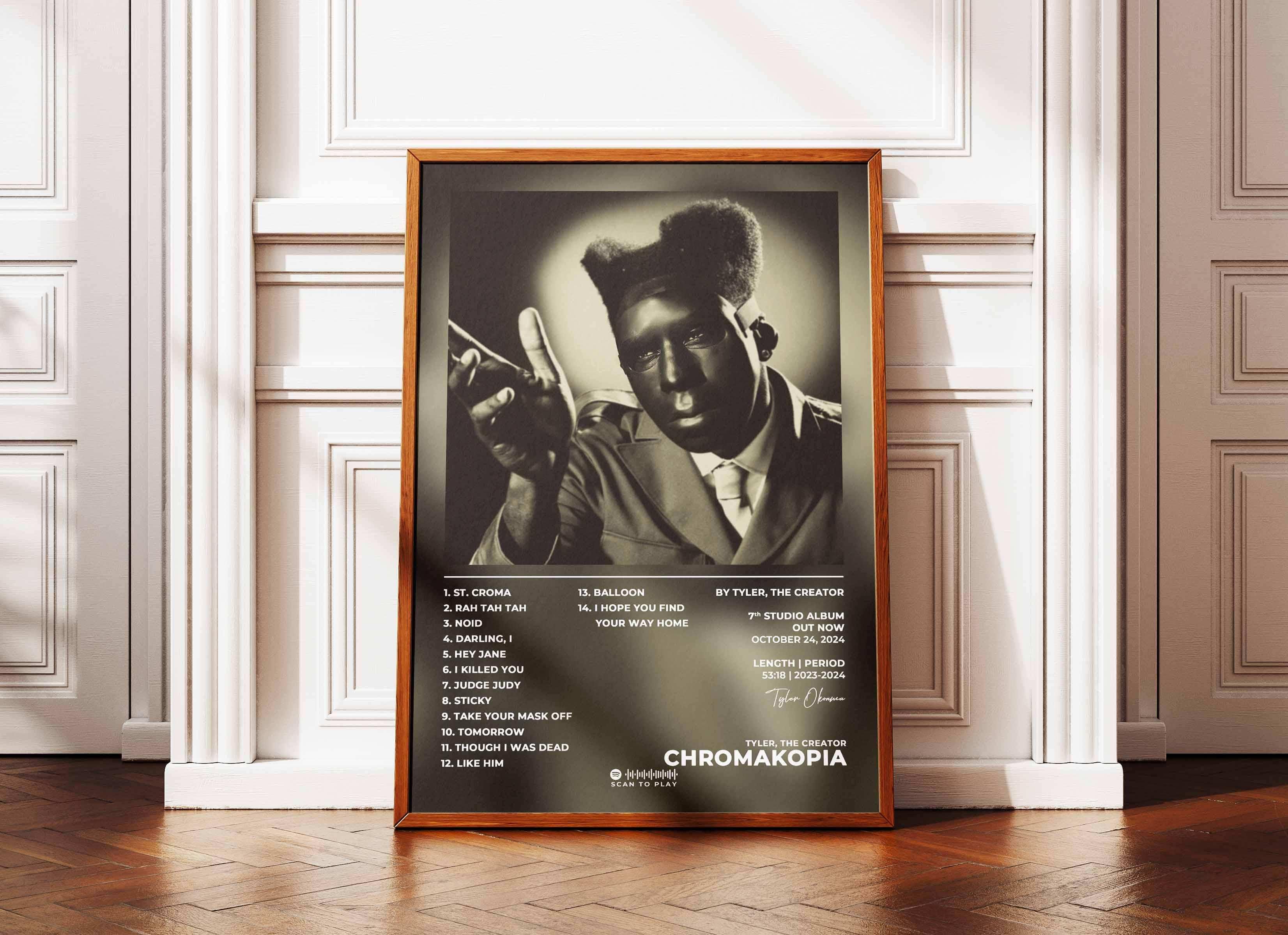Chromakopia Tyler The Creator Poster - Backyard