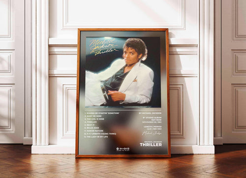 Thriller Michael Jackson Poster - Backyard