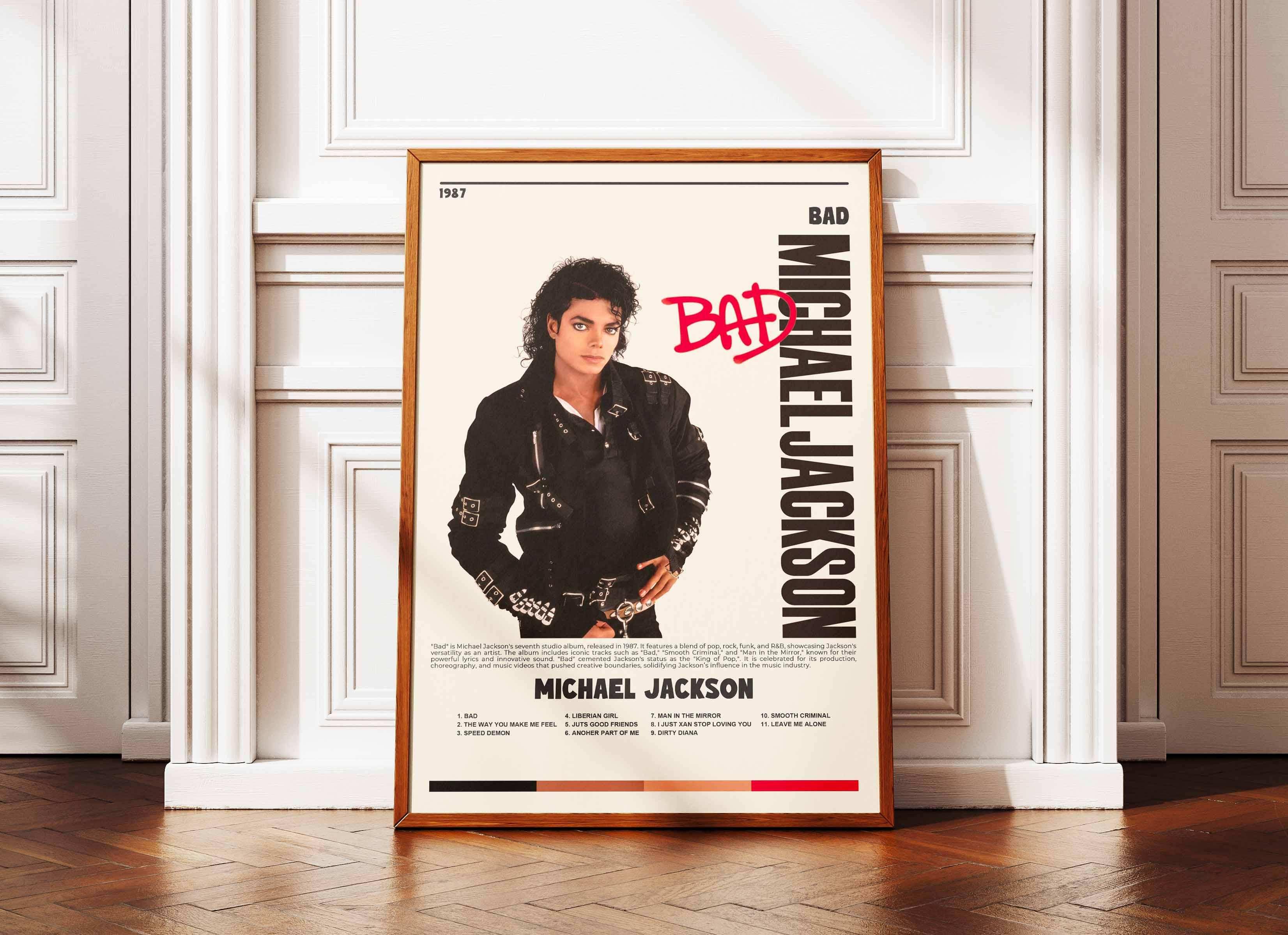 Poster BAD Michael Jackson - Backyard