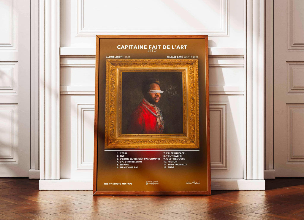 Poster Capitaine Fait De L'Art Leto - Backyard