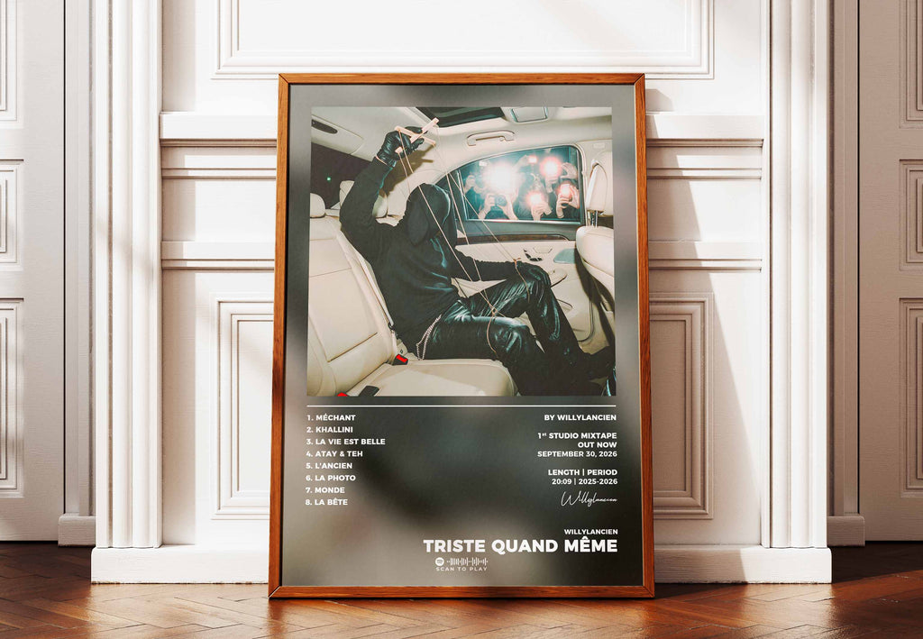 Poster Triste Quand Même WillyLancien
