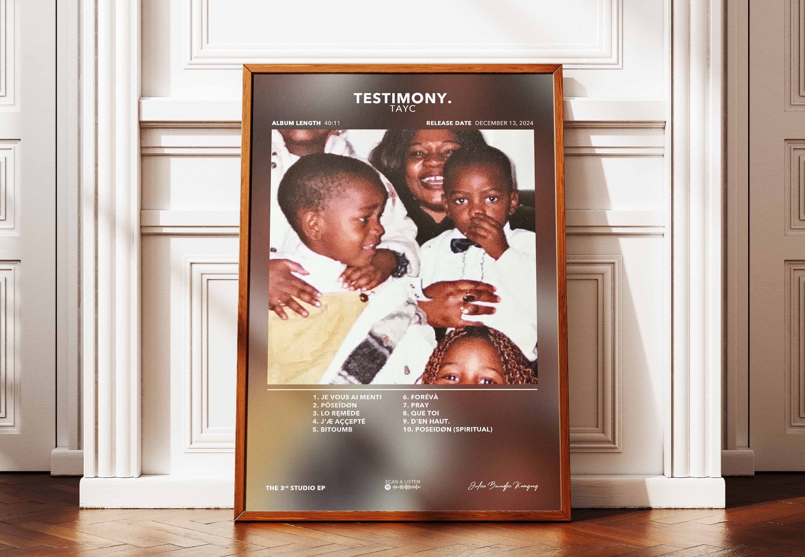 Poster Testimony Tayc