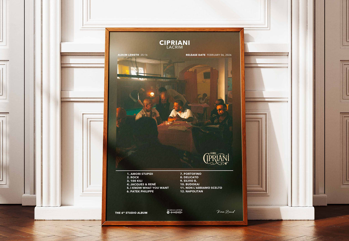 Poster Cipriani Lacrim