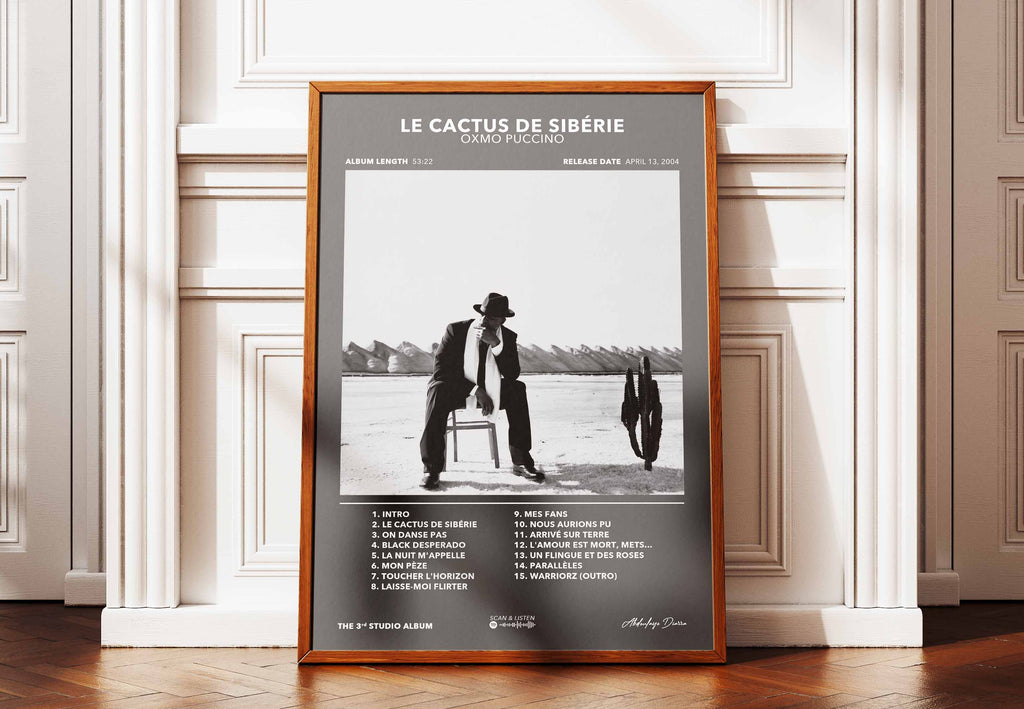 Poster Le Cactus De Sibérie Oxmo Puccino