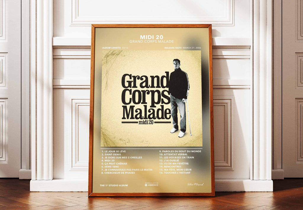 Poster Midi 20 Grand Corps Malade