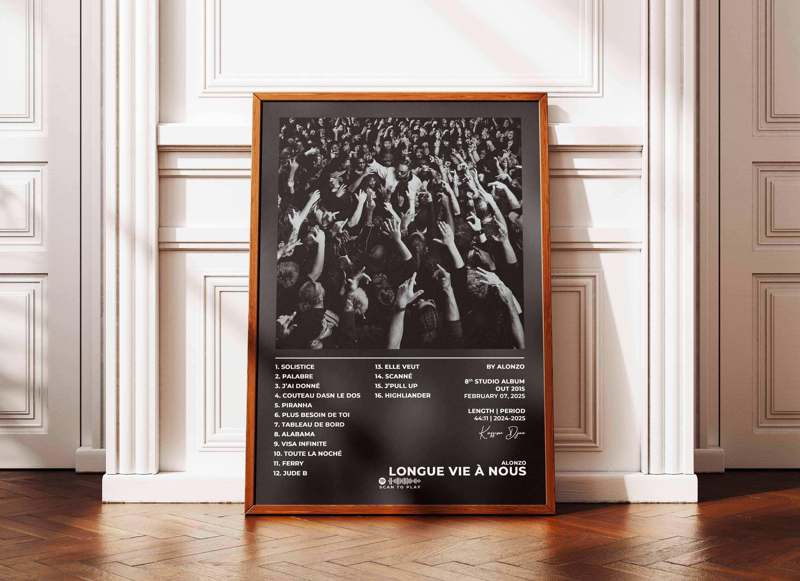 Longue Vie À Nous Alonzo Poster - Backyard