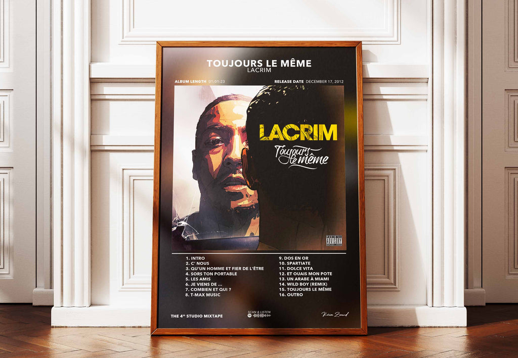 Poster Toujours Le Même Lacrim