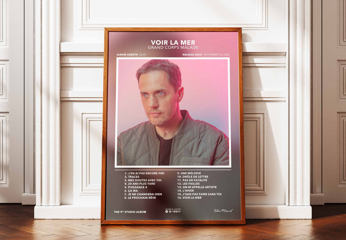 Poster Voir La Mer Grand Corps Malade