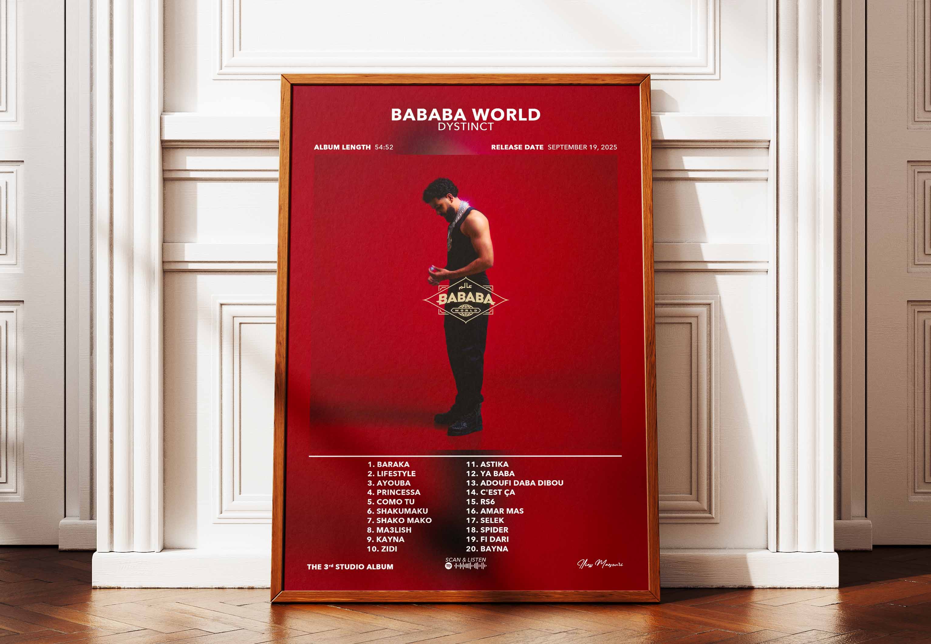 Poster Bababa World Dystinct