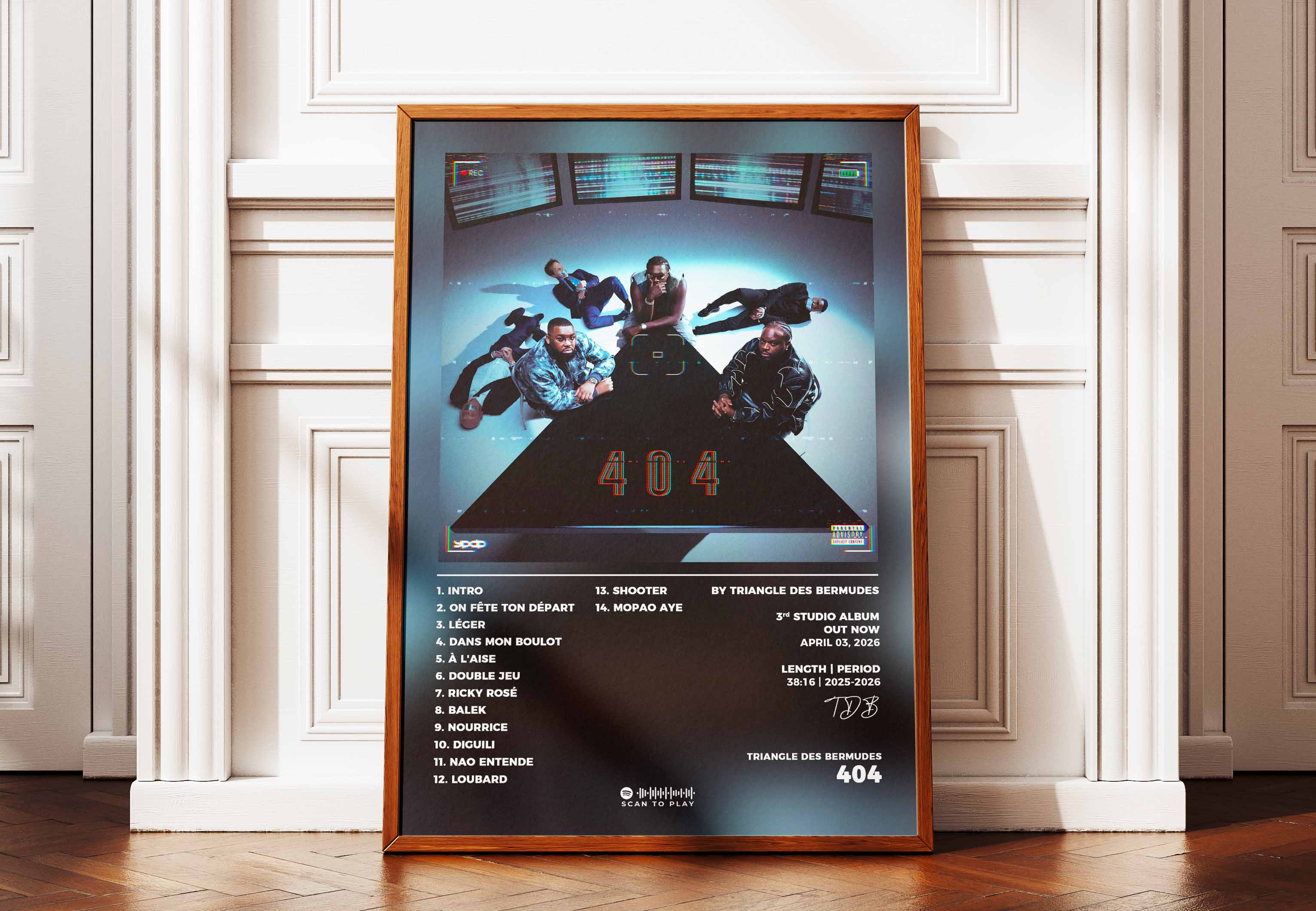 Poster 404 Triangles Des Bermudes