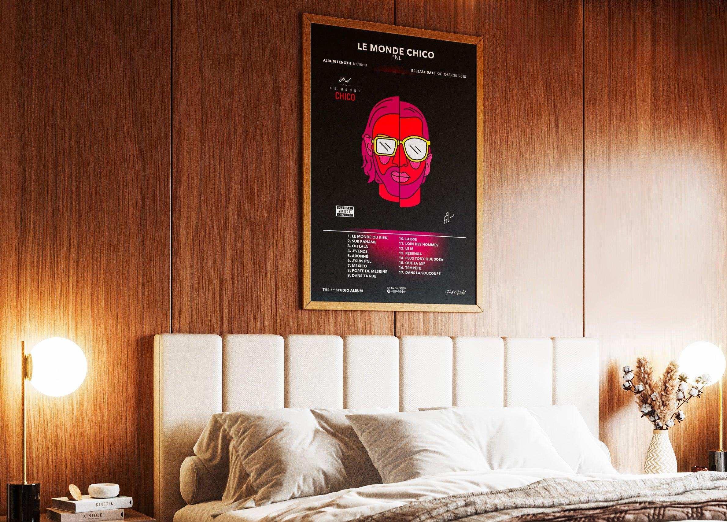 Poster Le Monde Chico PNL - Backyard