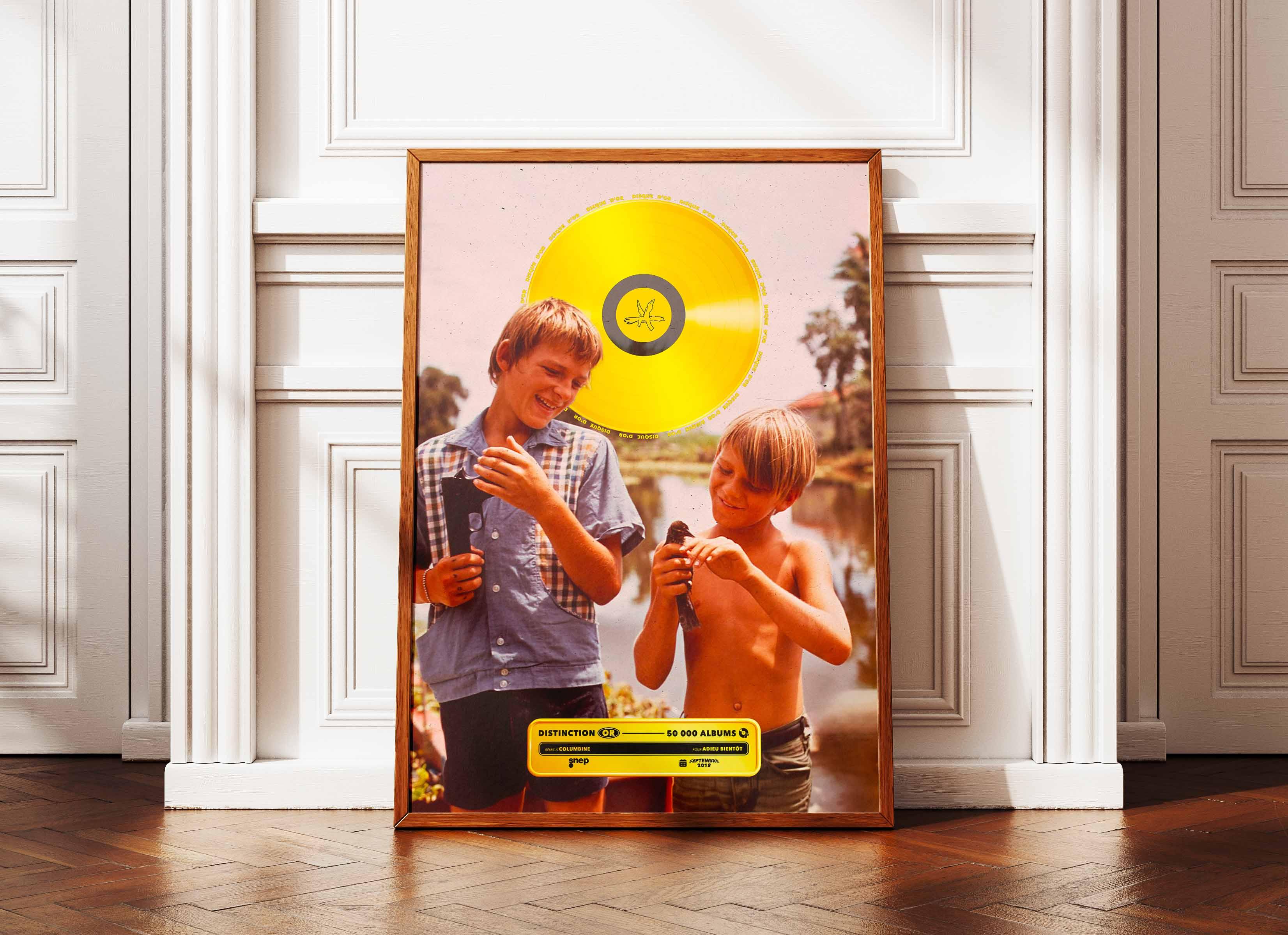 Disque D'Or Adieu Bientôt Columbine - Backyard