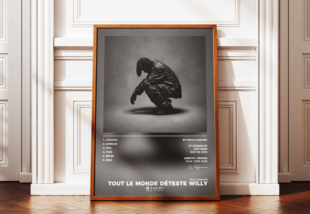 Poster Tout Le Monde Déteste Willy WillyLancien