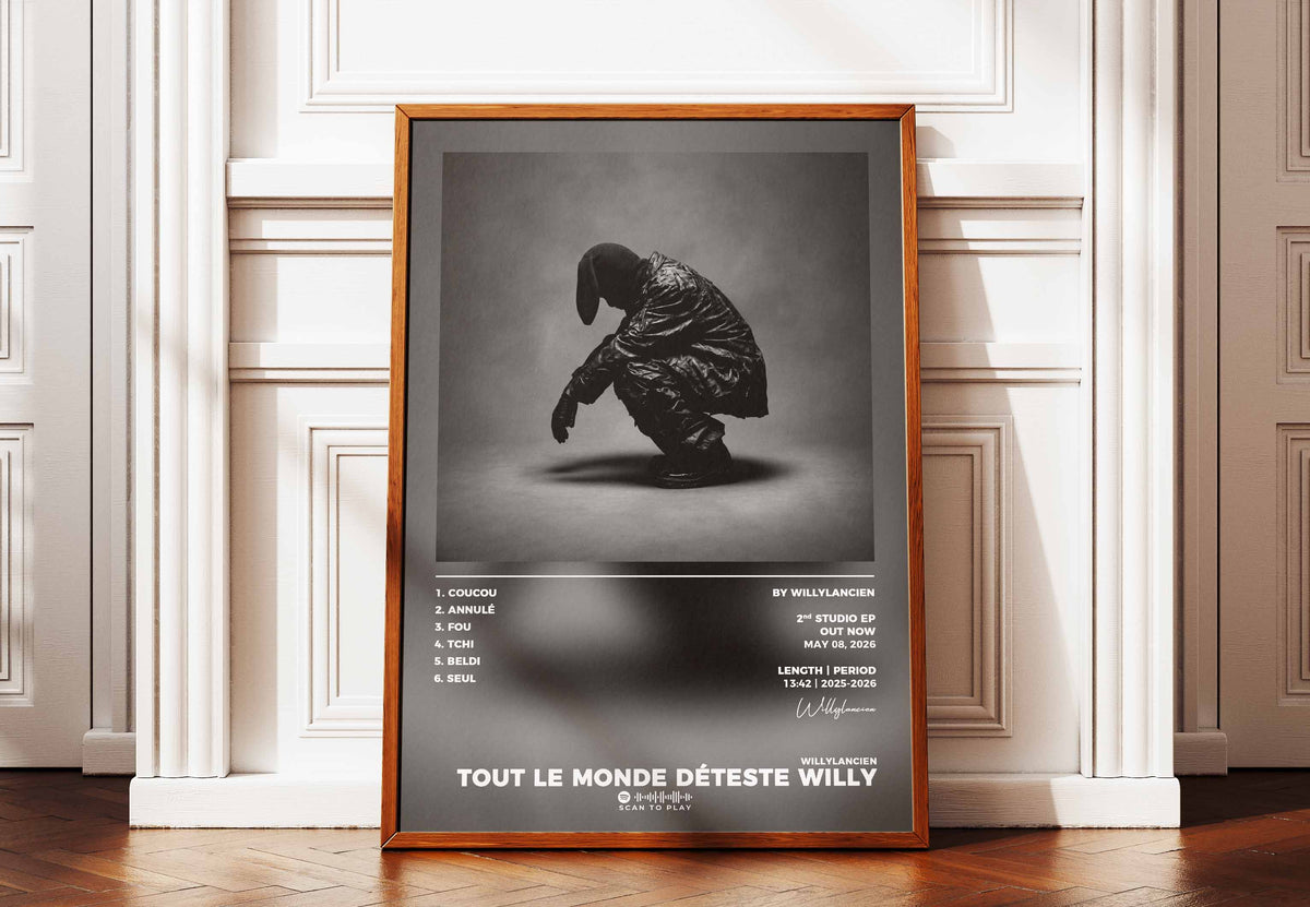 Poster Tout Le Monde Déteste Willy WillyLancien