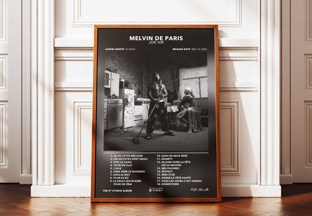 Poster Melvin De Paris Jokair