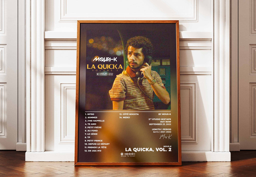 Poster La Quicka Vol 2 Mous-K