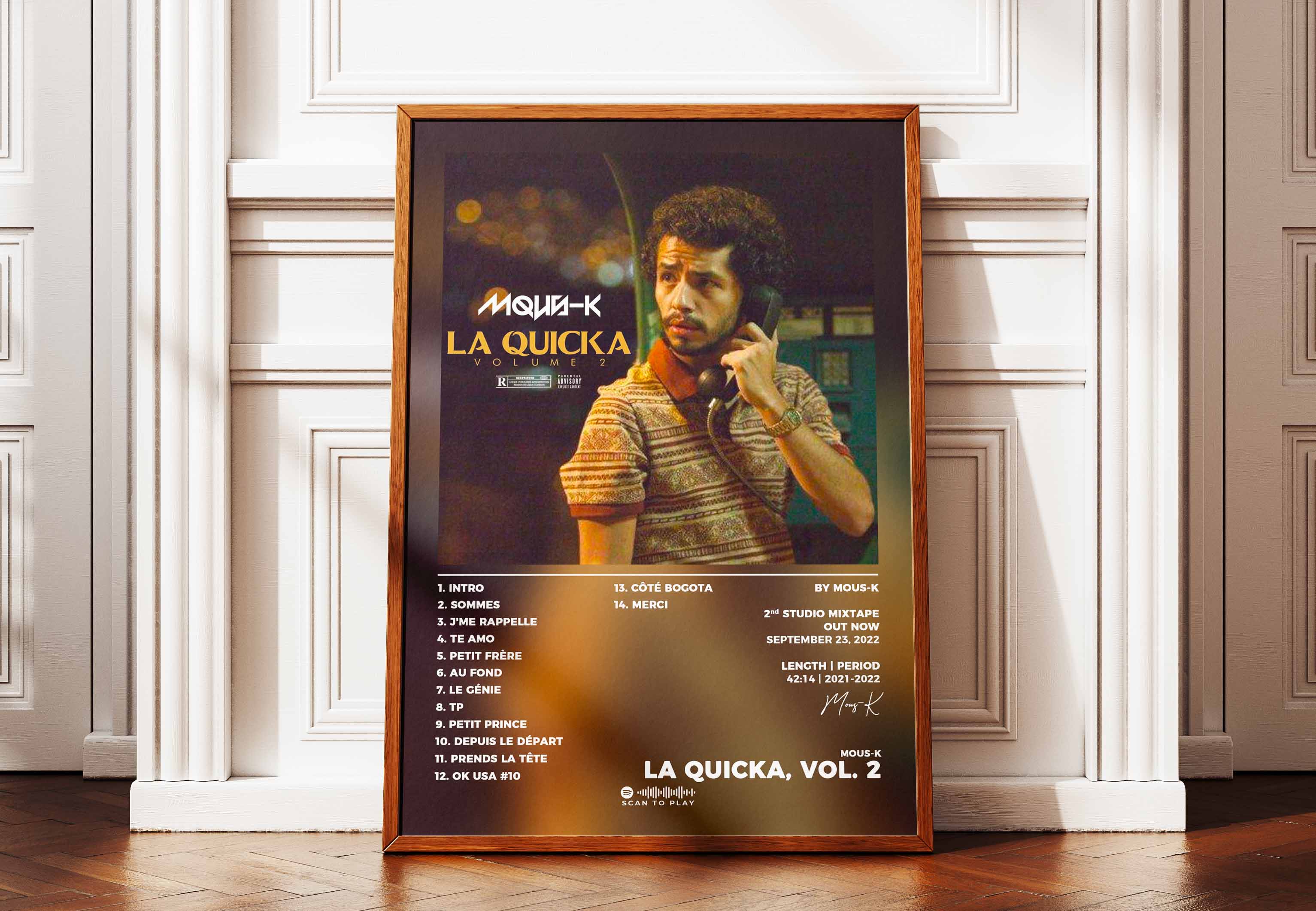 Poster La Quicka Vol 2 Mous-K
