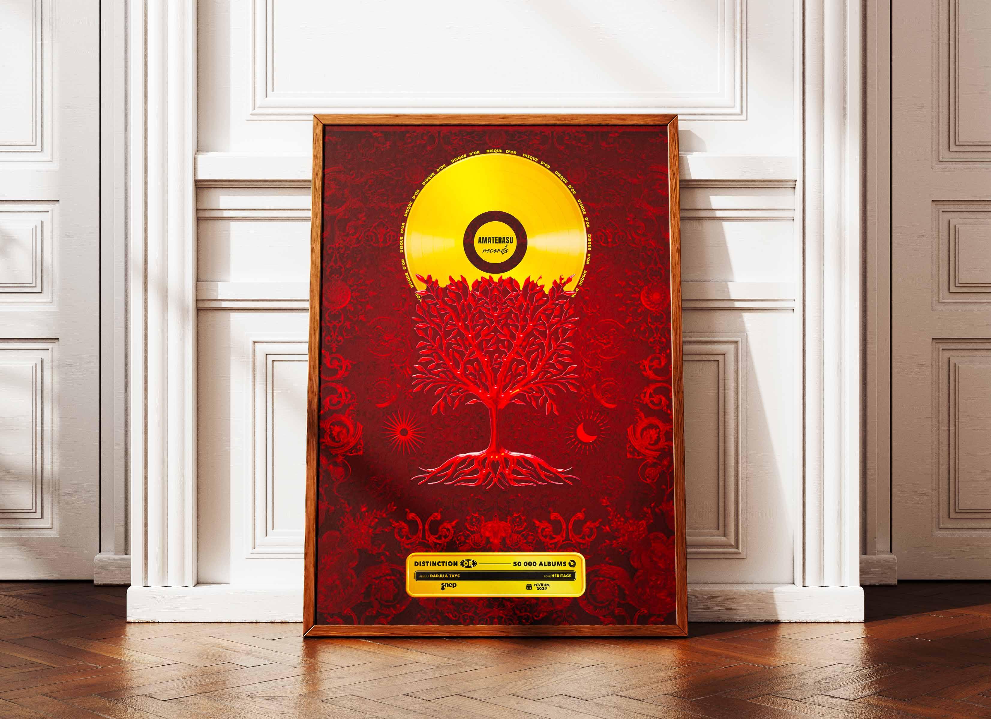 Disque D'or Héritage Dadju & Tayc - Backyard