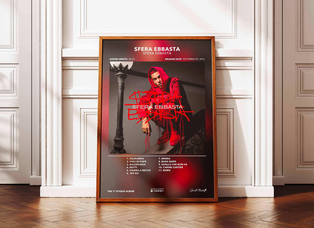 Poster Sfera Ebbasta Sfera Ebbasta - Backyard
