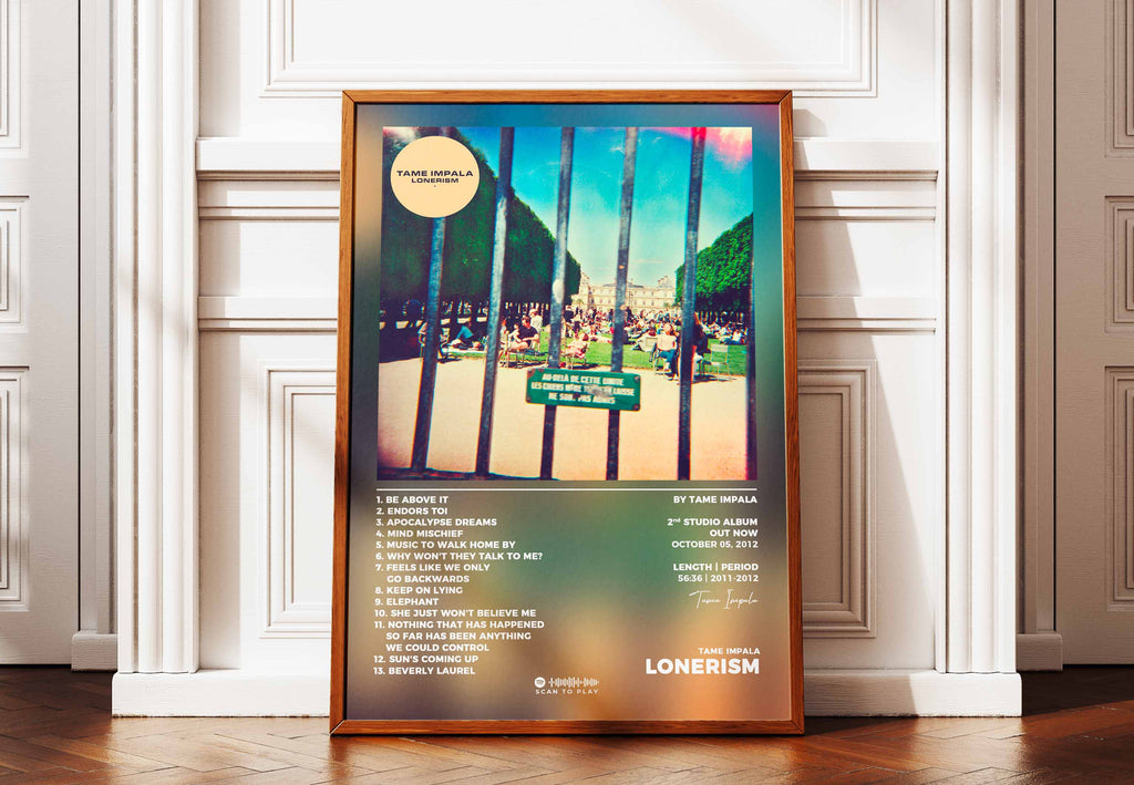 Poster Lonerism Tame Impala